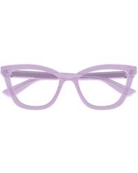 Gucci - Eyewear Cat-Eye Frame Glasses - Lyst