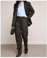 Isabel Marant - Isabel Marant Pinstripe Elastic-Waist Trousers - Lyst