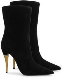 Gucci - Pointed-Toe Heeled Boots - Lyst