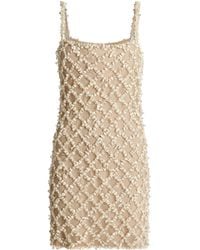 Balmain - Mesh Shell Dress - Lyst