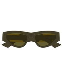 Bottega Veneta - Eyewear Dash Cat-Eye Frame Sunglasses - Lyst