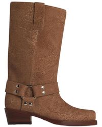 Paris Texas - Square Toe Boots - Lyst
