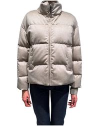 Max Mara - Long-Sleeved Cotton-Padded Jacket - Lyst