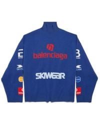Balenciaga - Turtleneck Long-Sleeved Ski Sweater - Lyst
