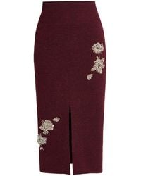 Erdem - High Waist Skirt - Lyst