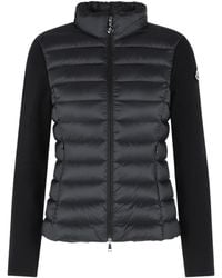 Moncler - Quilted Zip-Up Cardigan - Lyst