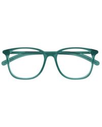 Montblanc - Eyewear Logo Plaque Square Frame Glasses - Lyst