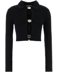 Jil Sander - Virgin Wool Polo Cardigan - Lyst