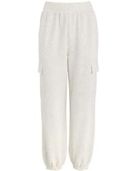 Varley - The Cargo Pant Stretch-Jersey Sweatpants - Lyst