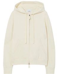 Burberry - Zip-Up Drawstring Hoodie - Lyst
