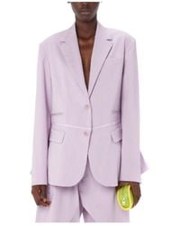 JW Anderson - Jw Anderson Deconstructed Button-Up Blazer - Lyst
