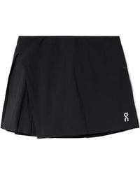 On Shoes - Court Asymmetric Pleated Recycled Tennis Skirt - Lyst