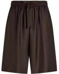 Dolce & Gabbana - Drawstring-Waist Shorts - Lyst