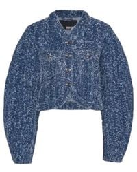 ROTATE BIRGER CHRISTENSEN - Denim Jacket - Lyst