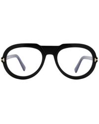 Tom Ford - Eyewear Aviator Frame Straight Arm Glasses - Lyst