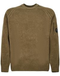 C.P. Company - Lens Pocket Knitted Sweater - Lyst