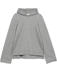 Carven - Long-Sleeved Hooded Sweatshirt - Lyst