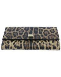 Dolce & Gabbana - Leopard Print Wallet - Lyst