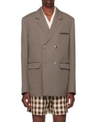 Nanushka - Renan Double-Breasted Blazer - Lyst