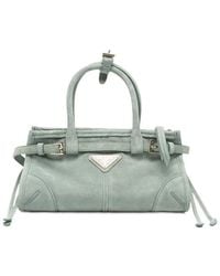 Prada - Logo-Detail Tote Bag - Lyst