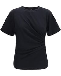 Pinko - Ruched Detail T-Shirt - Lyst