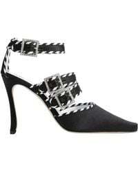 Manolo Blahnik - Pointed-Toe High-Heeled Boots - Lyst