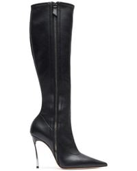 Casadei - Blade Zipped To The Knee Boots - Lyst