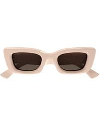 Gucci - Eyewear Rectangle-Frame Sunglasses - Lyst