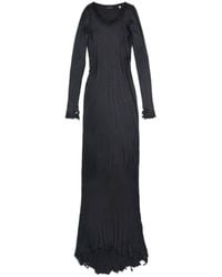 Balenciaga - Long-Sleeved Maxi Dress - Lyst