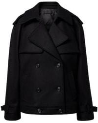 Nili Lotan - Double-Breasted Coat - Lyst