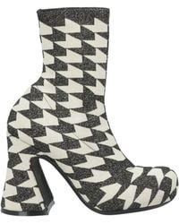 Marni - Color-Blocked Metallic Ankle Boots - Lyst