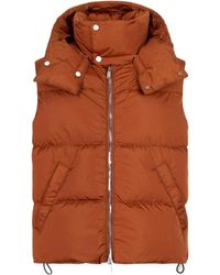 DSquared² - Hooded Down Vest - Lyst