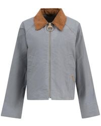 Barbour - Catlin Corduroy-Collar Jacket - Lyst