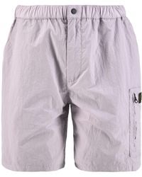 Barbour - Logo-Detail Shorts - Lyst