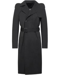 Rick Owens - Button-Fastening Trench Coat - Lyst