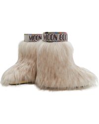 Moon Boot - Icon Yeti Round Toe Boots - Lyst