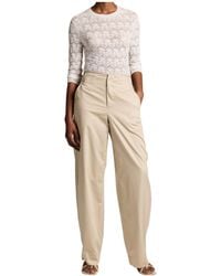 Vince - High-Waisted Casual Pants - Lyst