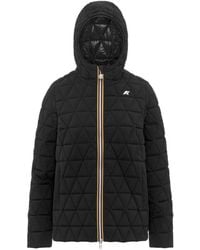 K-Way - Madlaine Diamond Quilted Short Jacket - Lyst