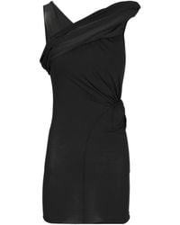 Rick Owens - Solid One Shoulder Top - Lyst