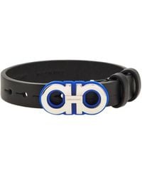 Ferragamo - Ferragamo Double Gancini Bracelet - Lyst