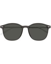 Montblanc - Eyewear Oval Frame Sunglasses - Lyst