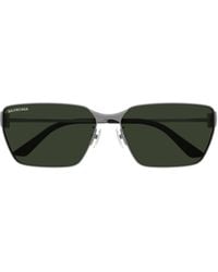 Balenciaga - Eyewear Geometric Frame Sunglasses - Lyst
