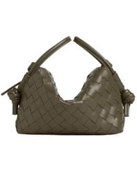 Bottega Veneta - Small Leather Loop Top-Handle Bag - Lyst