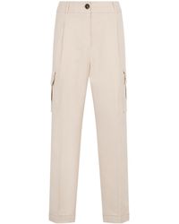 Peserico - Straight-Leg Cargo Pants - Lyst