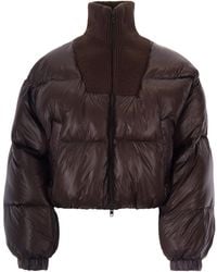 DIESEL - Plum Warrior Nylon Down Jacket - Lyst