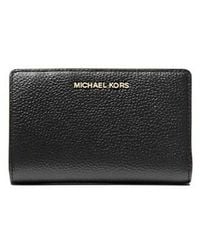 MICHAEL Michael Kors - Logo Lettering Medium Wallet - Lyst