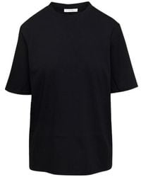 The Row - Chiara Short-Sleeve Boxy T-Shirt - Lyst