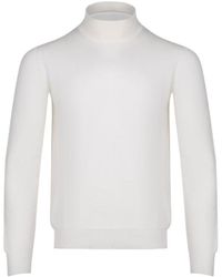 Tagliatore - High Neck Knitted Jumper - Lyst