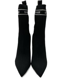Balmain - Skye Short Boots - Lyst
