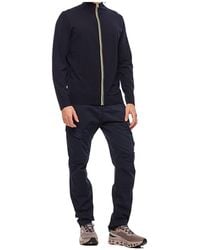 Paul Smith - Signature Stripe Zip Cardigan - Lyst